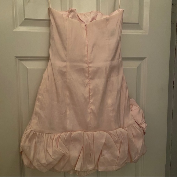 Jessica McClintock Light Pink Cocktail Dress - Picture 5 of 9